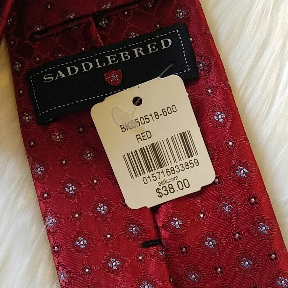 NWT Saddlebreed Red Tie 58